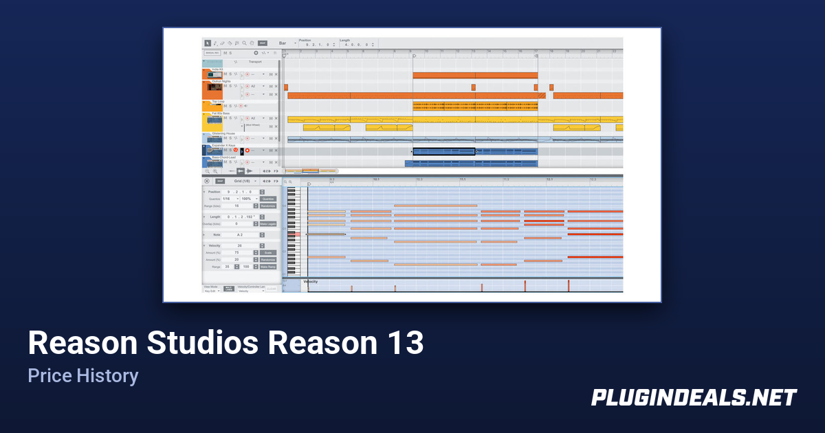 Reason Studios Reason 13 Price History | Plugin Deals