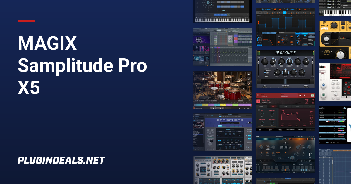 MAGIX Samplitude Pro X5 Price History | Plugin Deals