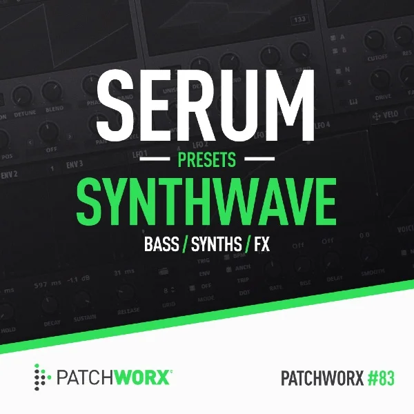 Loopmasters Synthwave - Serum Presets interface