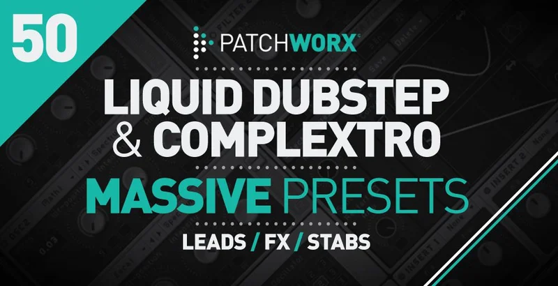 Loopmasters Liquid Dubstep and Complextro Massive Presets interface