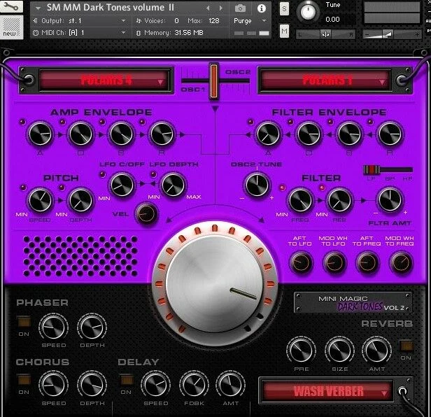 Loot Audio Dark Tones Vol.2 interface