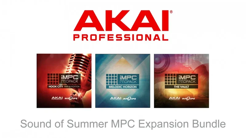 Akai The Sounds Of Summer MPC Expansion Bundle interface