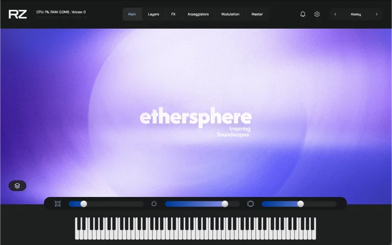 ZAK Sound Ethersphere interface