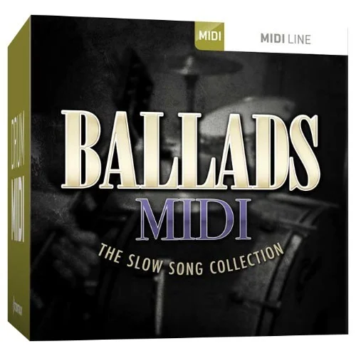 Toontrack Drum MIDI Ballads interface