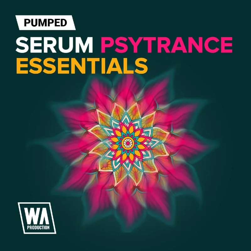 W. A. Production Pumped: Serum Psytrance Essentials interface