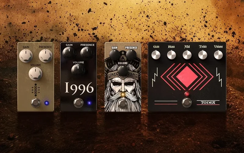 IK Multimedia Tonex Boutique Overdrives interface