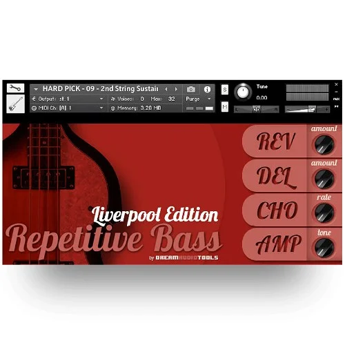 Dream Audio Tools Repetitive Bass Liverpool interface