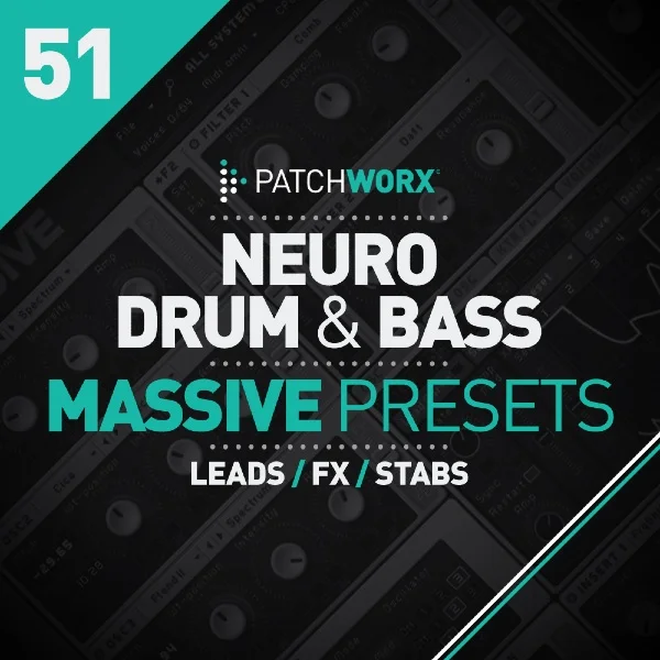 Loopmasters Neuro Drum & Bass Massive Presets interface