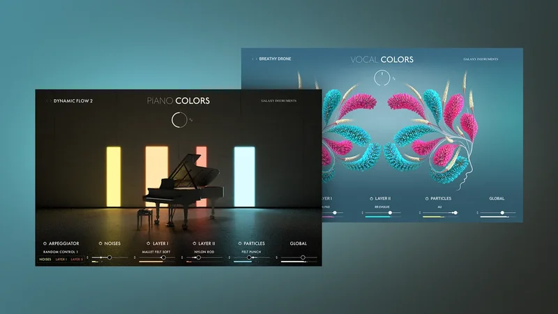 Native Instruments The Colors bundle interface