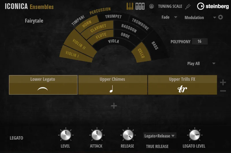 Nuendo interface