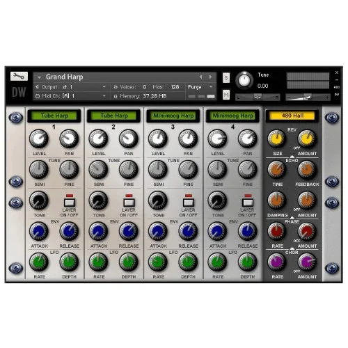 Hideaway Studio S-VX interface