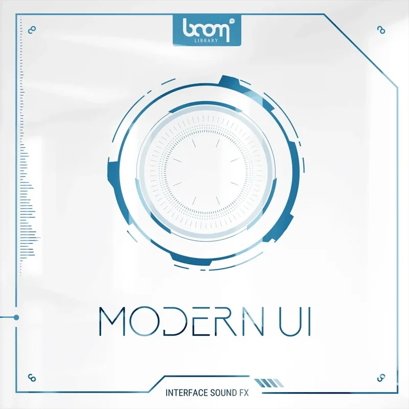 Boom Library Modern UI interface