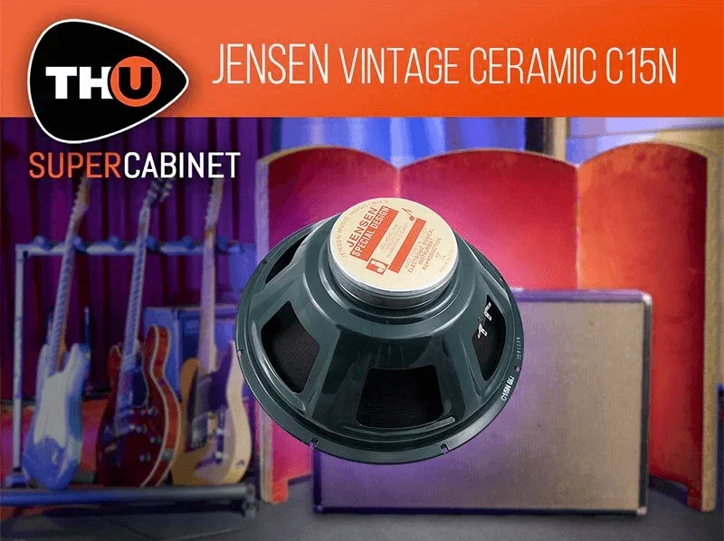 Overloud SuperCabinet Library: Jensen Vintage Ceramic C15N interface