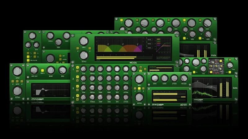 McDSP Classic Pack HD v7 interface