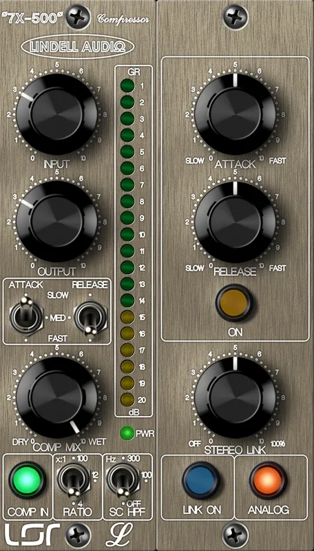 Lindell Audio 7X-500 interface