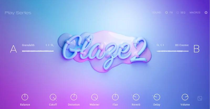 Native Instruments Glaze 2 interface
