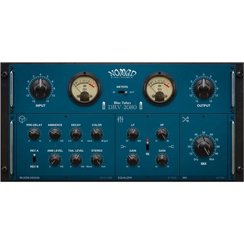 Nomad Factory BlueVerb DRV-2080 interface