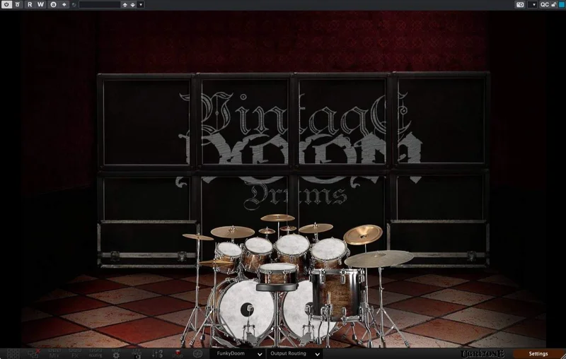 Ugritone Vintage Doom Drums interface