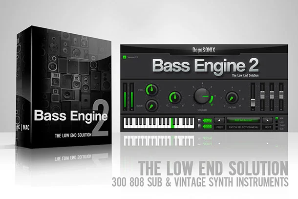 DopeSONIX Bass Engine 2 interface