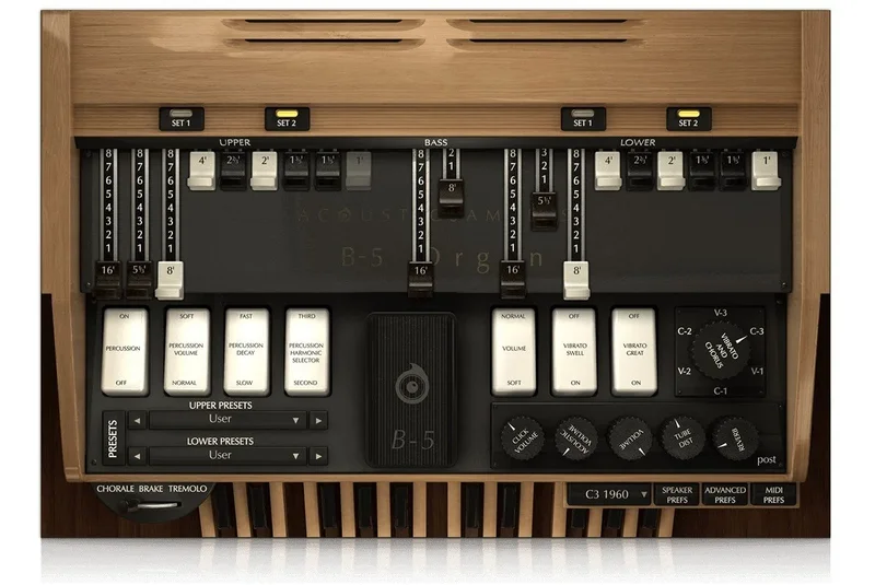 Acousticsamples B-PIAN interface