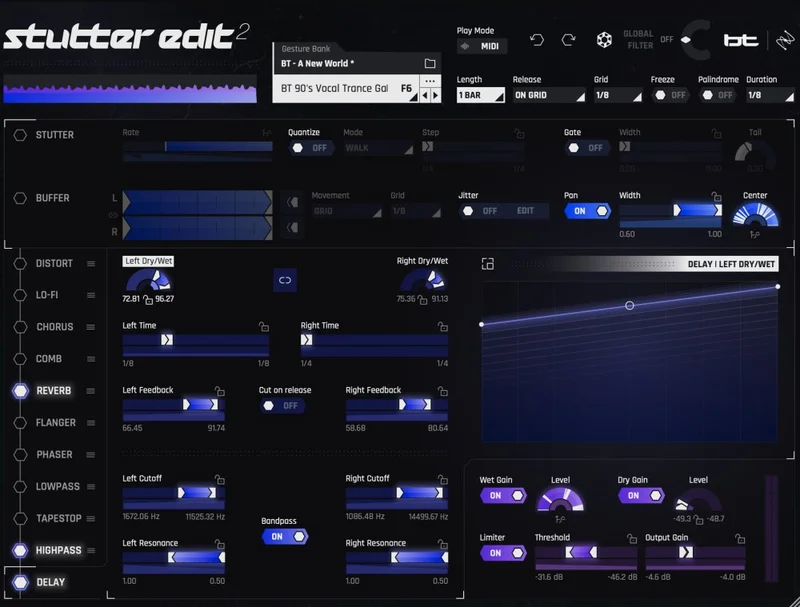 iZotope Stutter Edit 2 Educational Version interface