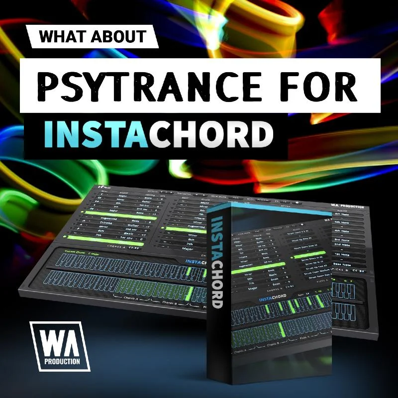 W. A. Production Psytrance for InstaChord interface