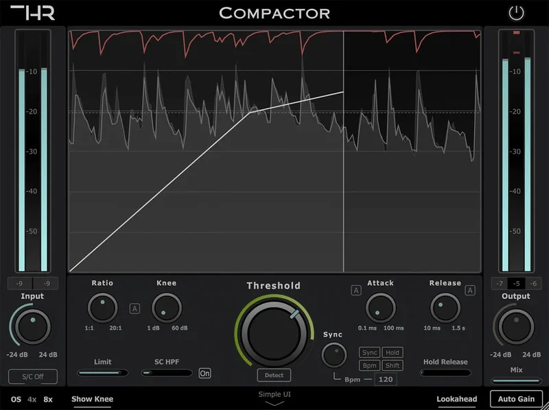 THR Compactor interface