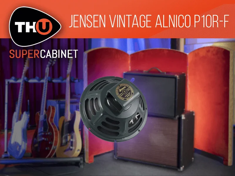 Overloud SuperCabinet Library: Jensen Vintage Alnico P10R-F interface