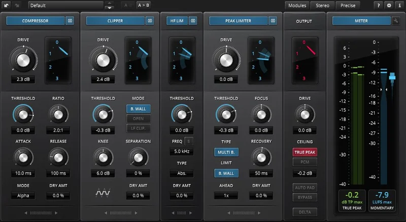 Tokyo Dawn Labs TDR + OD Production Bundle interface