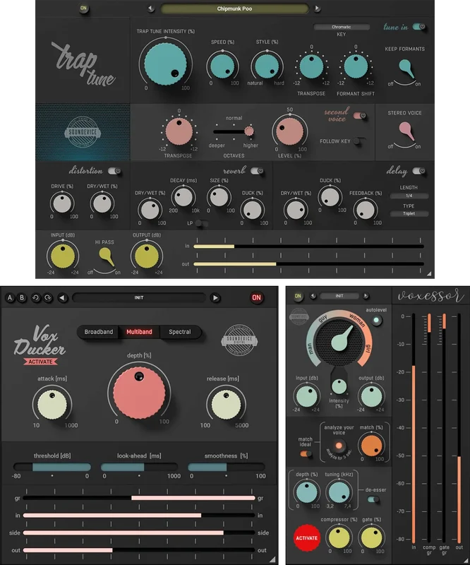 United Plugins Vocal Bundle interface