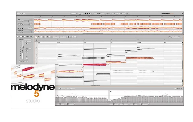 Celemony Melodyne 5 Studio interface
