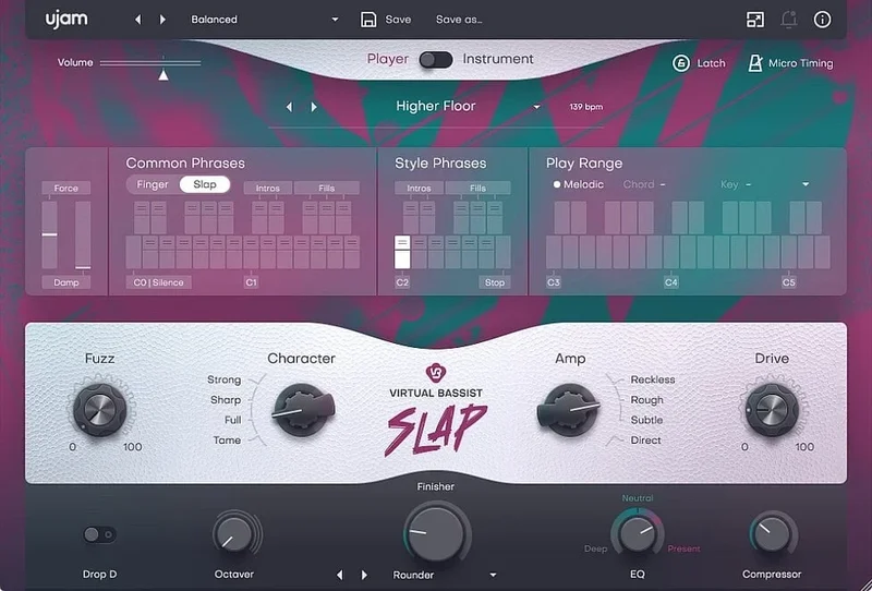UJAM Crossgrade to SLAP interface