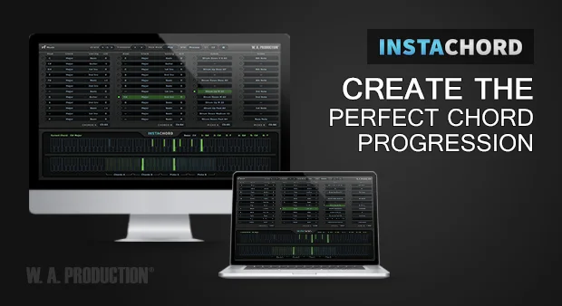 W. A. Production InstaChord interface