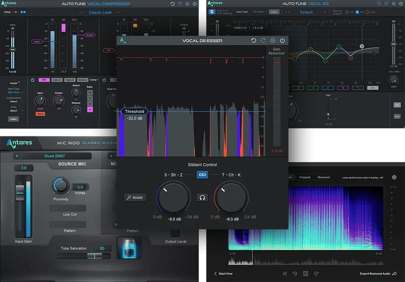 Antares Podcaster Bundle interface