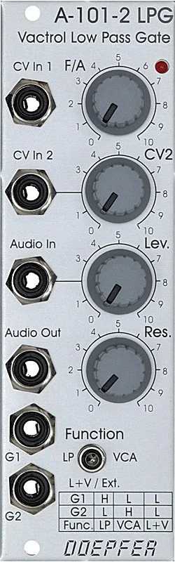 Softube Modular Add-On: Doepfer A-101-2 Vactrol LPG interface