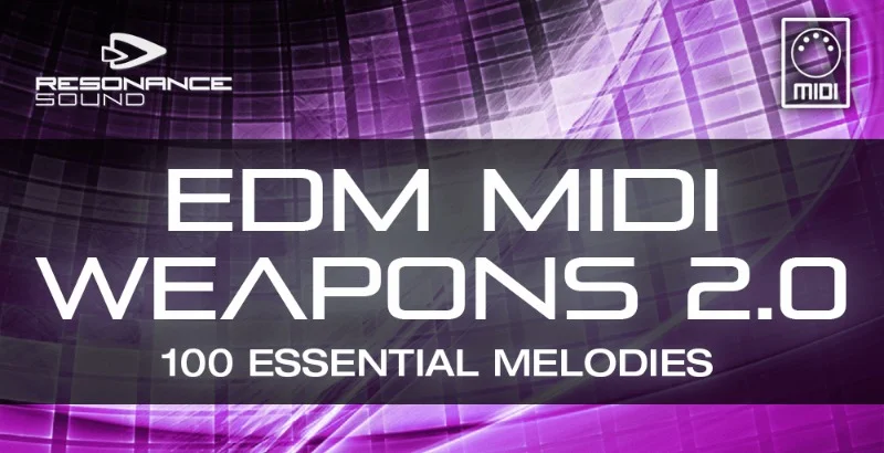 Resonance Sound EDM MIDI Weapons 2.0 interface