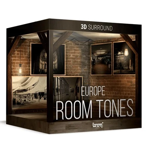 Boom Library Room Tones: Europe - 3D Surround interface