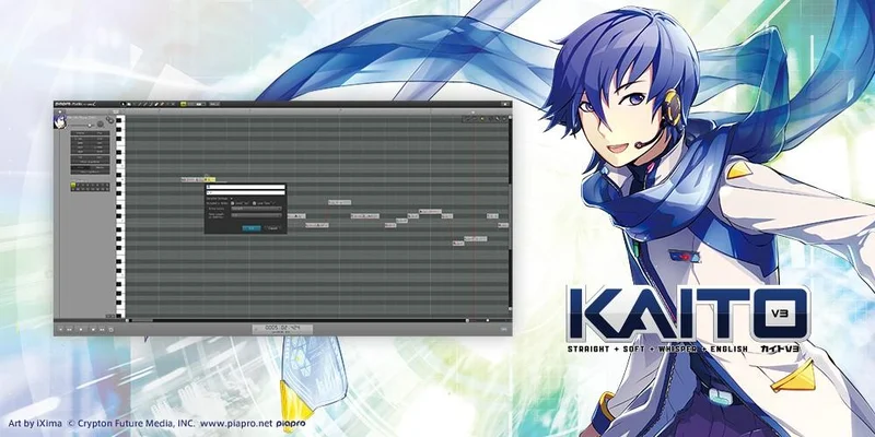 Crypton Future Media KAITO V3 interface