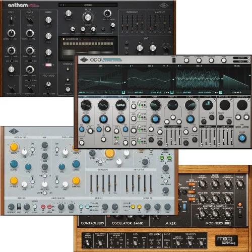 Universal Audio UAD Synth Collection interface