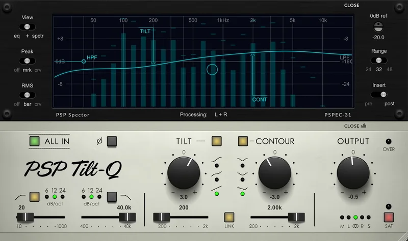 PSP Audioware PSP Tilt-Q interface