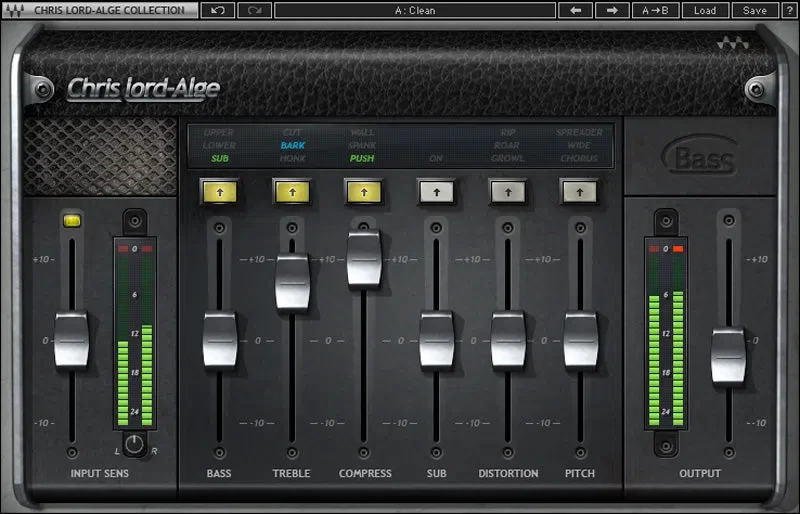 Waves Chris Lord-Alge Signature Series interface
