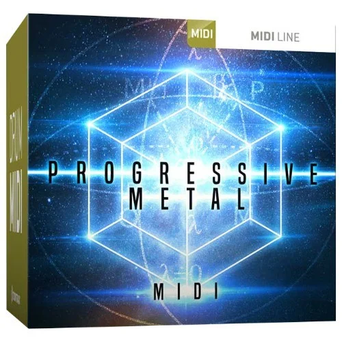 Toontrack Drum MIDI Progressive Metal interface