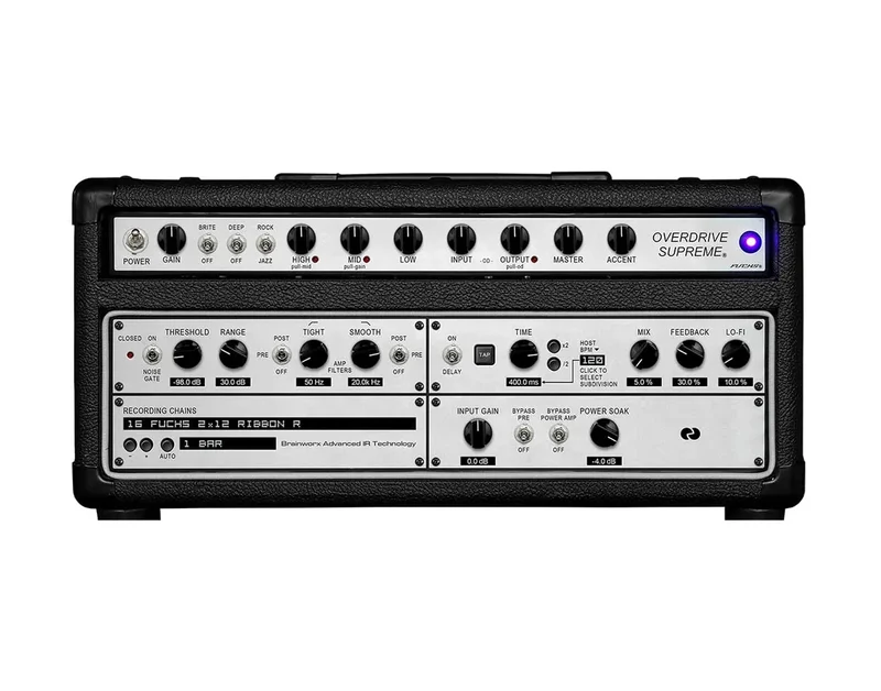 Universal Audio Fuchs Overdrive Supreme 50 Amplifier interface