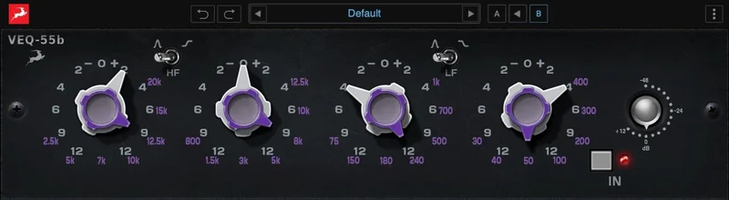 Antelope Audio VEQ-55B interface