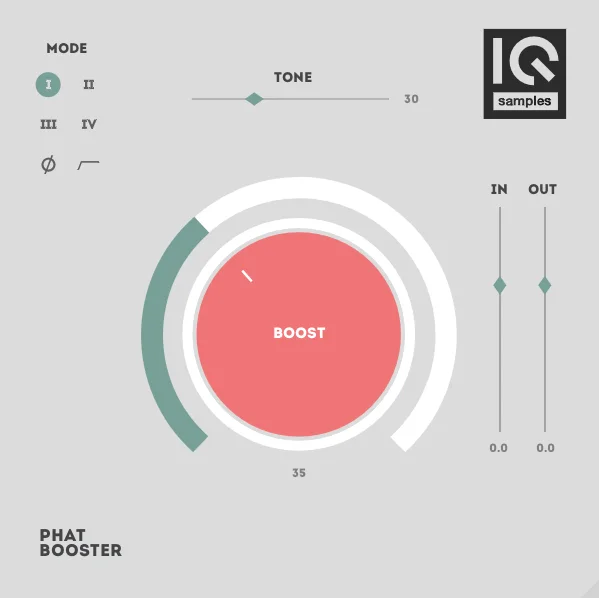 Singomakers Phat Booster interface