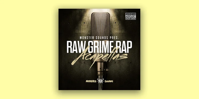 Monster Sounds Raw Grime Rap Acapellas interface