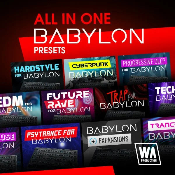 W. A. Production All In One: Babylon Presets interface
