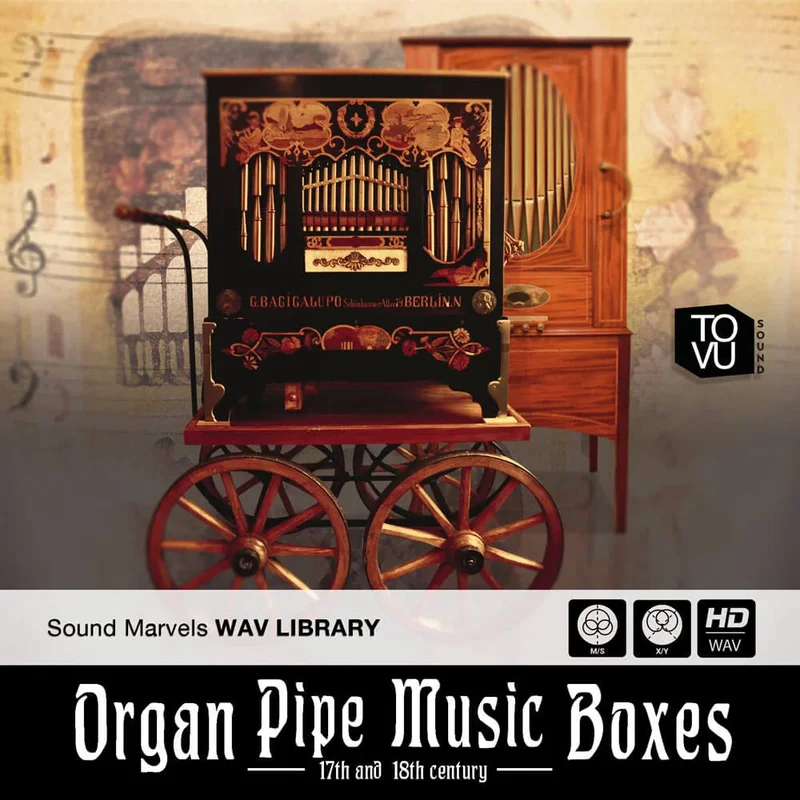 Tovusound Organ Pipe Music Boxes interface