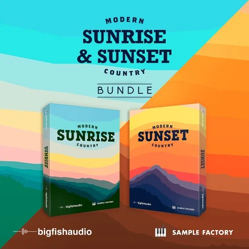 Big Fish Audio Sunrise & Sunset Bundle interface