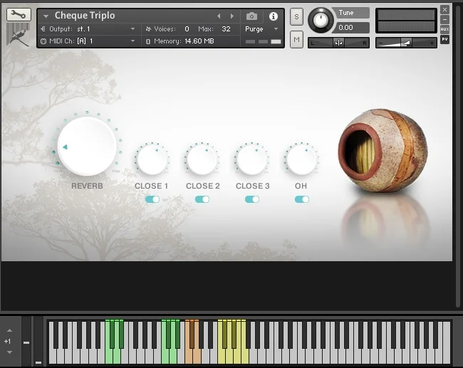 Sounds of the Earth AMA I Shakers Bundle interface